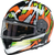 Warrant Snow | Full Face Helmet - Gray | Orange | White | Black | Green - XS