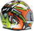 Warrant Snow | Full Face Helmet - Gray | Orange | White | Black | Green - XS