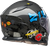 Nemesis Full Face Helmet - Gray | Gloss | Multi - XS