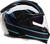 Warrant Full Face Helmet - Blue | Black | Gloss - XS