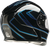 Warrant Full Face Helmet - Blue | Black | Gloss - XS