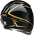 Jackal Full Face Helmet - Gold | Black | Gloss - XS