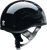 CC Beanie Half Face Helmet - Gloss | Gray | Black - XS