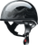 CC Beanie Half Face Helmet - Gloss | Gray | Black - XS