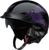 Vagrant NC Half Face Helmet - Gloss | Black | Purple - XS