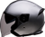 Road Maxx 2.0 Open Face Helmet - Silver | Gloss - S
