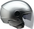 Scuzzi Open Face Helmet - Silver | Gloss - XS