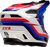 Dirt Maxx MX Helmet - Red | Black | White | Blue - XL
