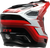 Dirt Maxx MX Helmet - Black | Red | Gloss | White - XS