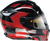 Solaris 2.0 Snow | Modular Helmet - Gloss | Black | Red | Gray - L