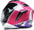 Warrant 2.0 Snow | Full Face Helmet - Pink | Black | Purple | Gloss | White - S
