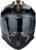 Range Dual Sport Helmet - Black | Orange - XS