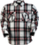 Ashwood Flannel Jacket - Red | White | Gray | Black - M