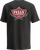 Casual T-Shirt - Black | Gray | Red - L