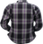 Ashwood Flannel Jacket - Black | Purple | Gray - XS