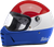 Lane Splitter Podium Helmet - Blue | Gloss | Red | White
