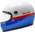 Gringo S Apex Helmet - Blue | Gloss | Red | White