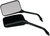 EMGO - 20-78257 - Mirror - GP Deluxe - Side View - Long - Rectangle - Black