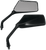 EMGO - 20-97120 - Mirror - Trimline - Side View - Rectangle - M10 x 1.25 (Left Hand) - Black