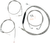 Standard Stainless Braided Handlebar Cable/Brake Line Kit
