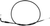 Black Vinyl Throttle Cable