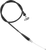 Black Vinyl Throttle Cable