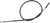 Black Vinyl Clutch Cable
