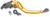 CRG - 2RB-522-T-G - RC2 Standard Clutch Lever - Gold