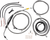 Complete Stainless Braided Handlebar Cable/Brake Line Kit — Cable Kit