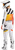 Sportmode Synth Pants — White - White | Black | Orange | Yellow