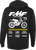 Grit Pullover Hoodie - Black | White | Yellow