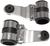 EMGO - 66-35850 - Headlamp Bracket - Chrome/Black