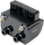 DRAG SPECIALTIES - 2102-0227 - Dual-Fire Ignition Coil - Black - Harley Davidson