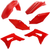 ACERBIS - 2630690227 - Standard Replacement Body Kit - Red