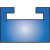 Kimpex - 04-228-33 - Colored Slide, Style 19 - 52 1/4in. L - Black