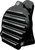 COVINGTONS - C1140-B - Horn - Finned - Black