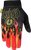 Strapped Chino Braxton Flame Gloves - Black | Red | Yellow