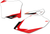 FACTORY EFFEX - 13-64348 - Graphic Number Plates - White/Red - CRF