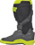 Radial MX Boots - Gray | Fluorescent Yellow