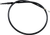 Black Vinyl Throttle Cable