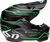 6D HELMETS - ATR-2 Helmet - Phase - Black/Green