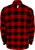 GERBING HEATED CLOTHING - 7 V Battery Heated Flannel Shirt - Red/Black