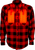 GERBING HEATED CLOTHING - 7 V Battery Heated Flannel Shirt - Red/Black