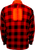 GERBING HEATED CLOTHING - 7 V Battery Heated Flannel Shirt - Red/Black