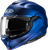 HJC - F100 Modular Helmet - Solid - Semi-Flat Metallic Blue