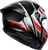 AGV - K6 S Helmet - Karve - Matte Black/White/Red