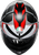 AGV - K6 S Helmet - Karve - Matte Black/White/Red