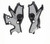 X-GRIP FRAME GUARD BLACK/SILVER YAM