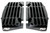 HIGH FLOW RADIATOR BRACES BLACK