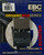 BRAKE PADS SFA298 ORGANIC